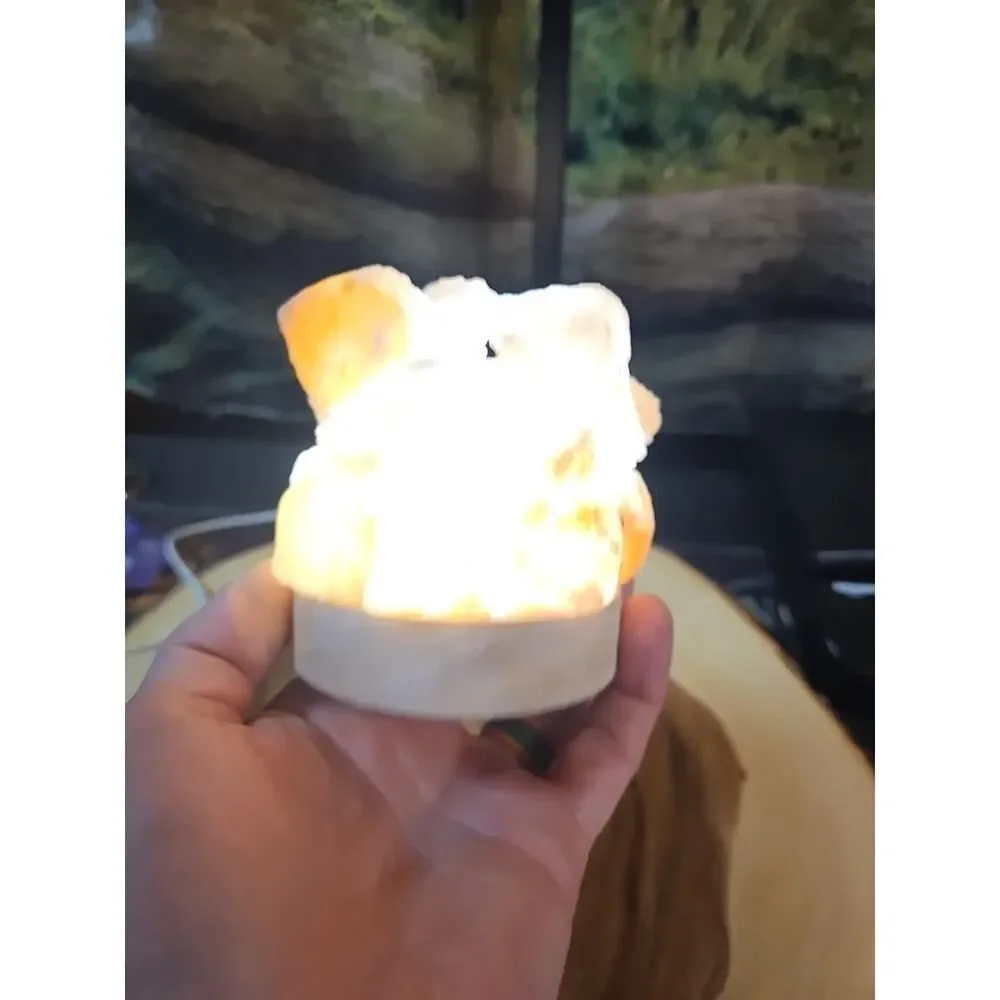 Himalayan sea salt lamp Handmade